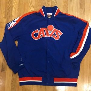 Mitchell & Ness Hardwood Classics Cavs jacket
